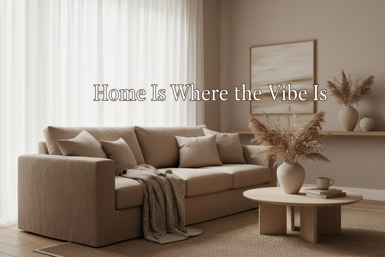 Home is where the vibe is